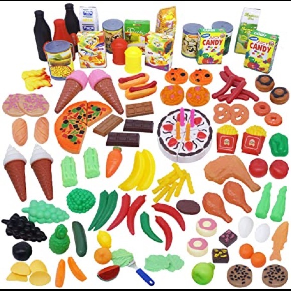 🍕 12 PIECE PLAY FOOD SET 🍕 - Picture 2 of 5